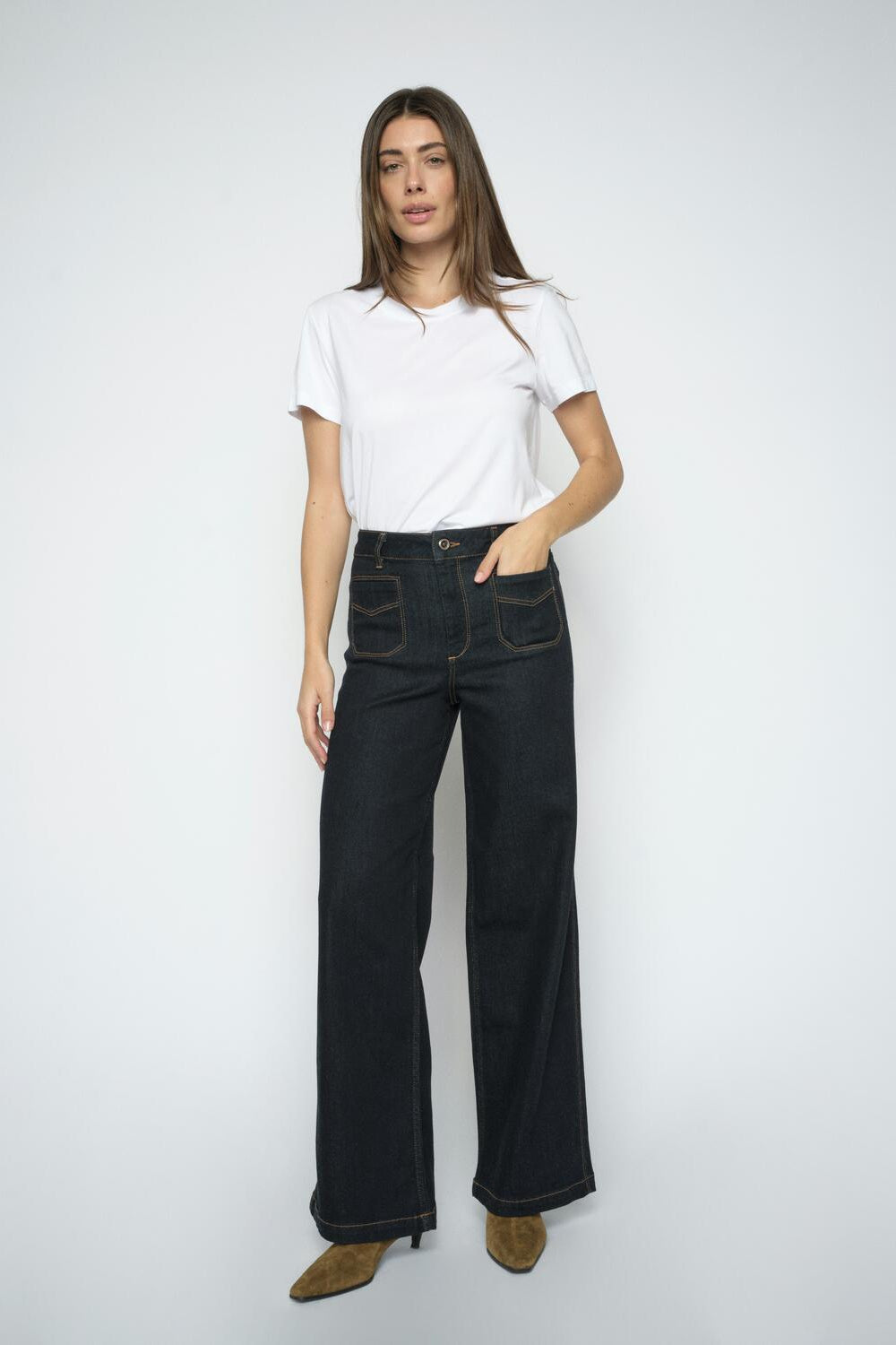 MMColette Deluxe jeans - mørkeblå